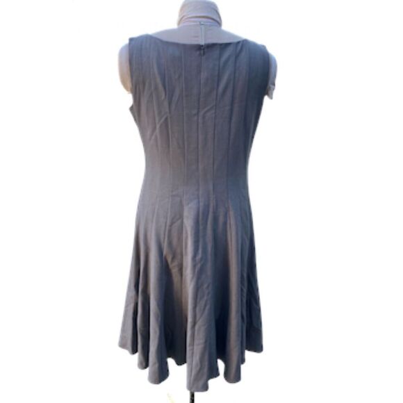 R & M Richards 2-Piece Dress/Jacket Gray Sz. 12 Office Easter Professional - Picture 5 of 11